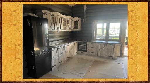 Кухни под старину. Замер, эскиз, изготовление, доставка и установка.