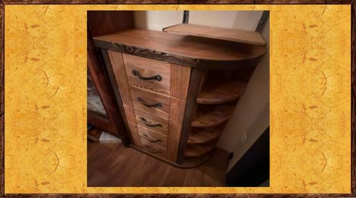 Комод под старину из массива сосны  Маргарита