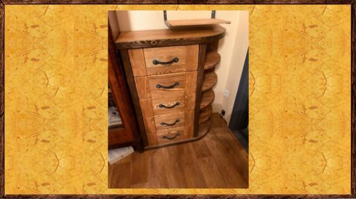 Комод под старину из массива сосны  Маргарита