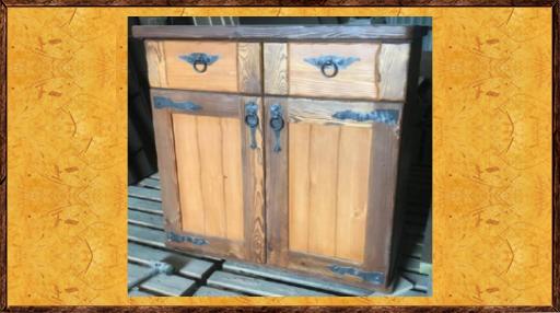 Комод под старину из сосны Арамис