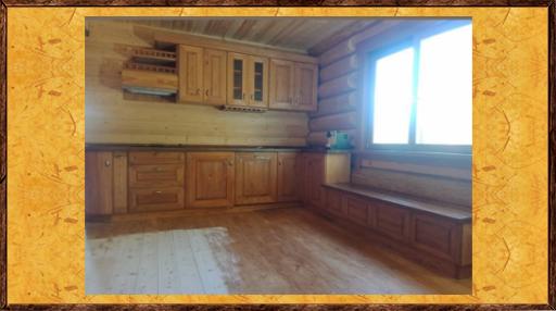 Кресло под старину из массива сосны Классика