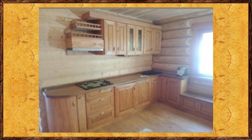 Кресло под старину из массива сосны Классика