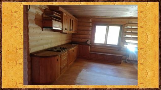 Кресло под старину из массива сосны Классика