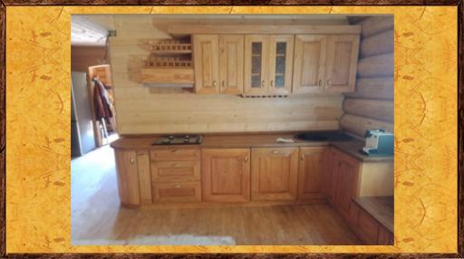 Кресло под старину из массива сосны Классика