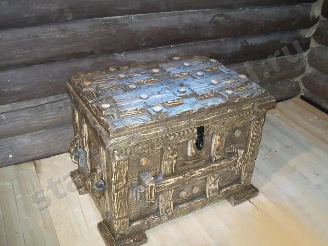 Сундук под старину Жук, фото 1