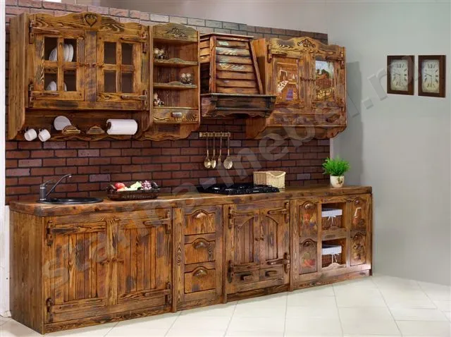 Кухня под старину Сахара, фото 1