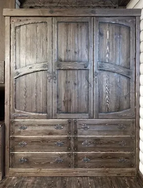 Шкаф под старину Удобный, фото 1