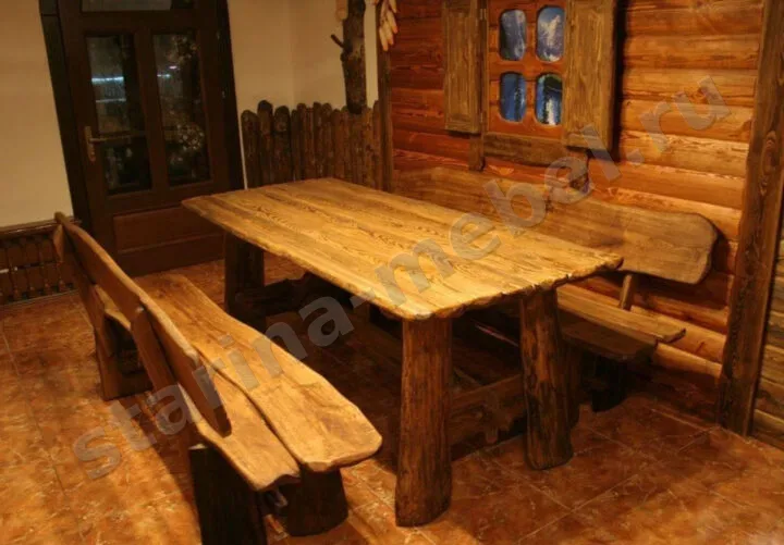 Стол под старину Русич, фото 1