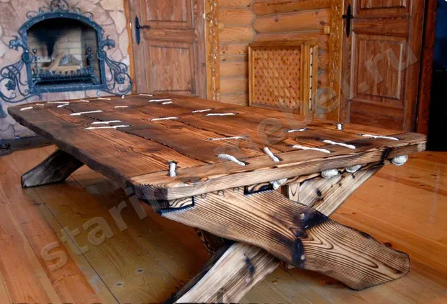 Стол под старину Людовик, фото 1