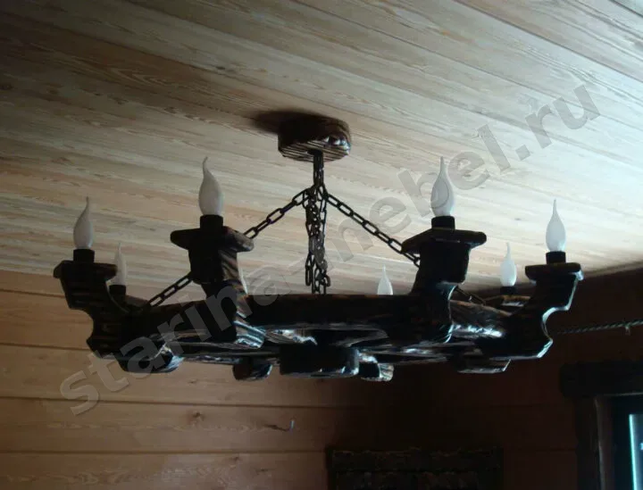 Люстра под старину Царевна, фото 3