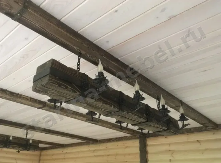 Люстра под старину Балка V, фото 3