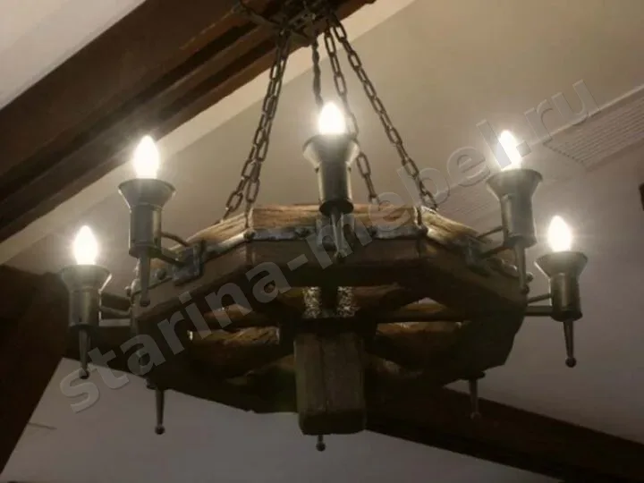 Люстра под старину Людвиг, фото 1